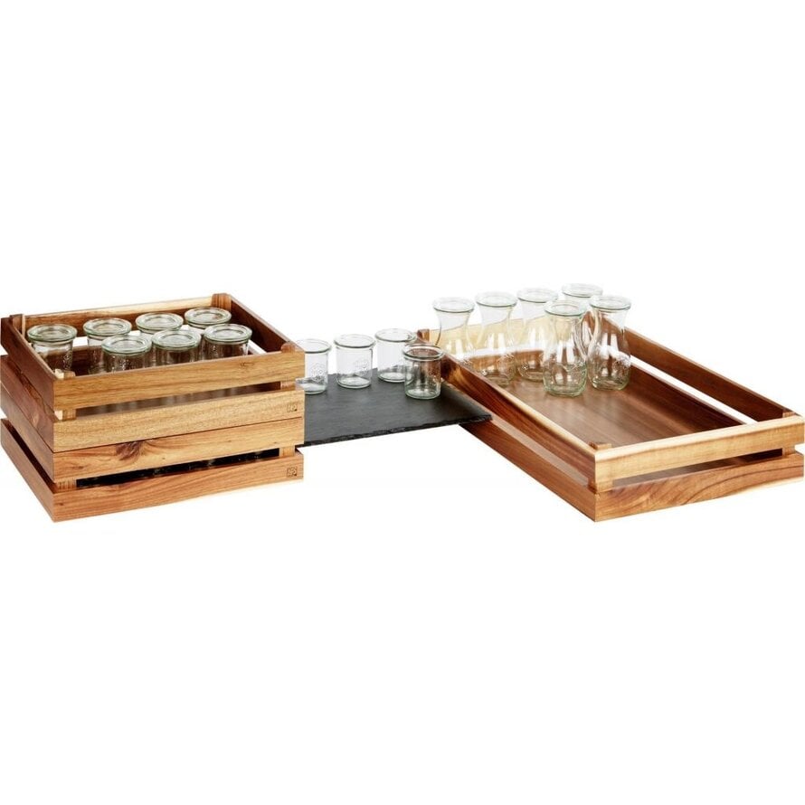 Buffetsystem "Megabox" hellbraun GN 1/1