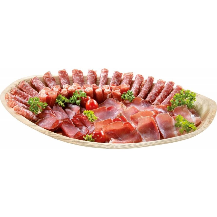 Schale oval "Palmblatt" 30x20cm