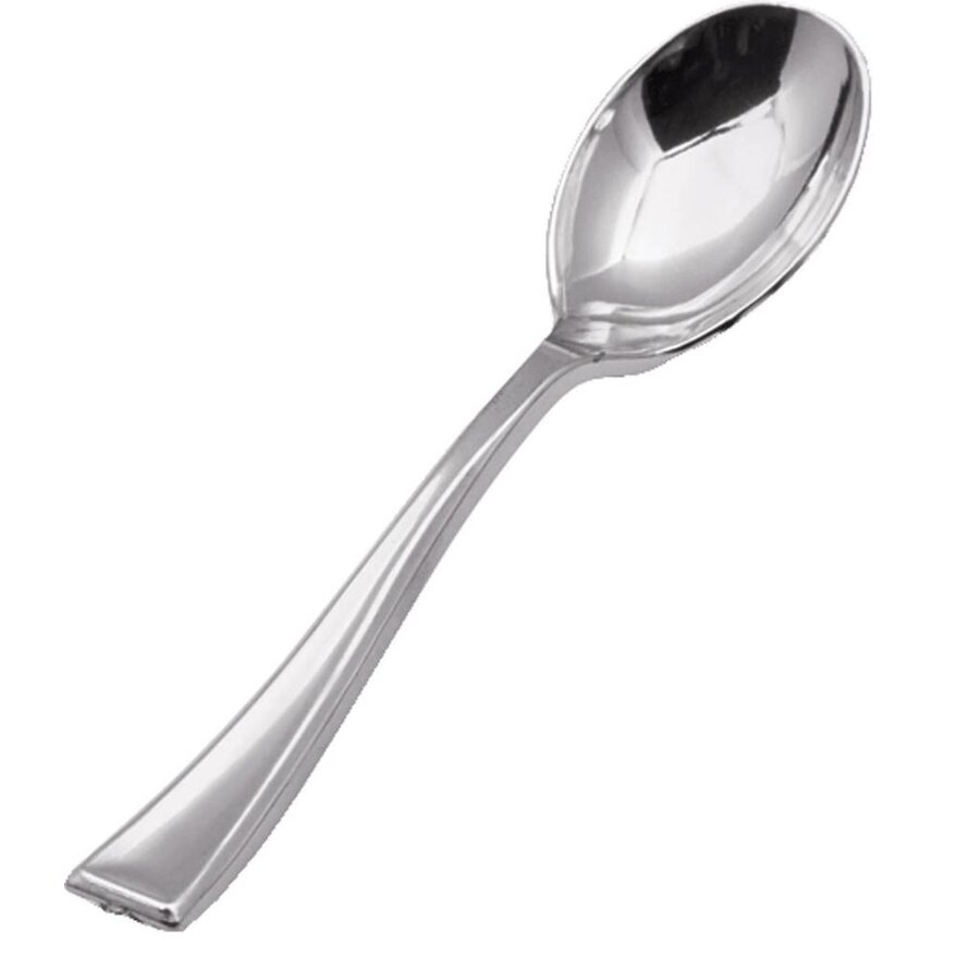 Einweg-Besteck "silber" Mini-Löffel