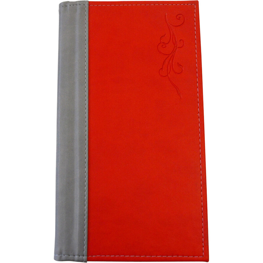 Rechnungsbelegmappe "Flora" feuerrot