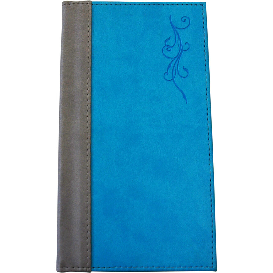 Rechnungsbelegmappe "Flora" türkis