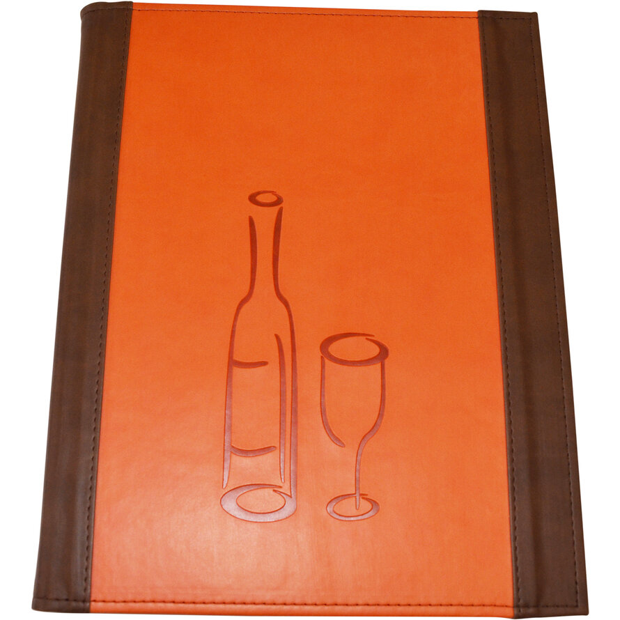 Getränkekarte "Culinaria" A4 espresso-terra