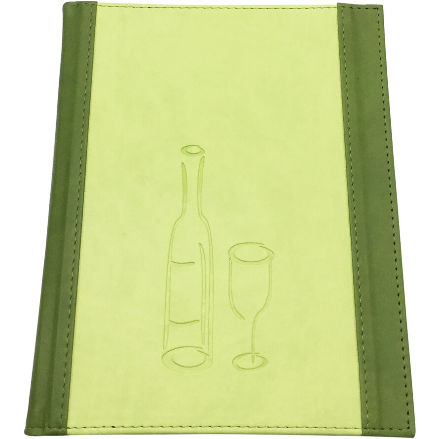 Getränkekarte "Culinaria" A5 moosgrün-limette