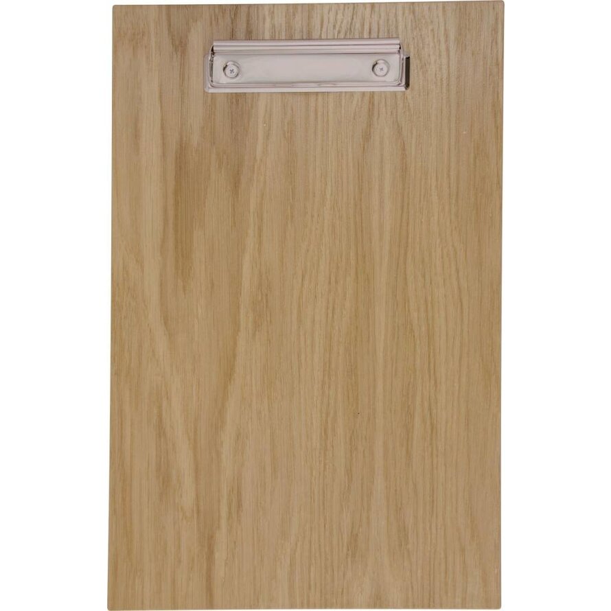 Klemmbrett für Tageskarte A4, Eiche hell