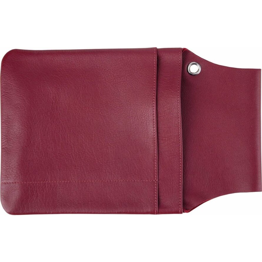 Revolvertasche dunkelrot