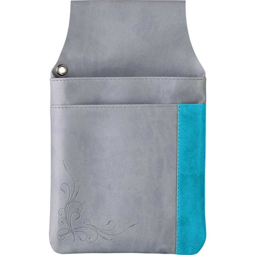 Revolvertasche "Flora" türkis