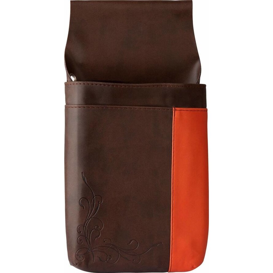 Revolvertasche "Culinaria" espresso-terra