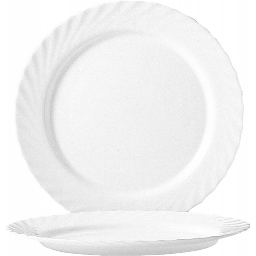 Hartglasgeschirr "Trianon" Platte rund flach 31 cm