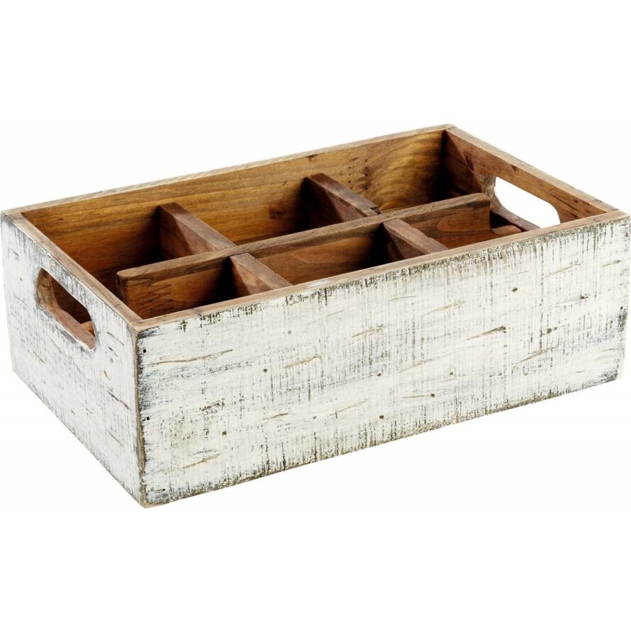 Tischbox "Vintage" 6 Fächer