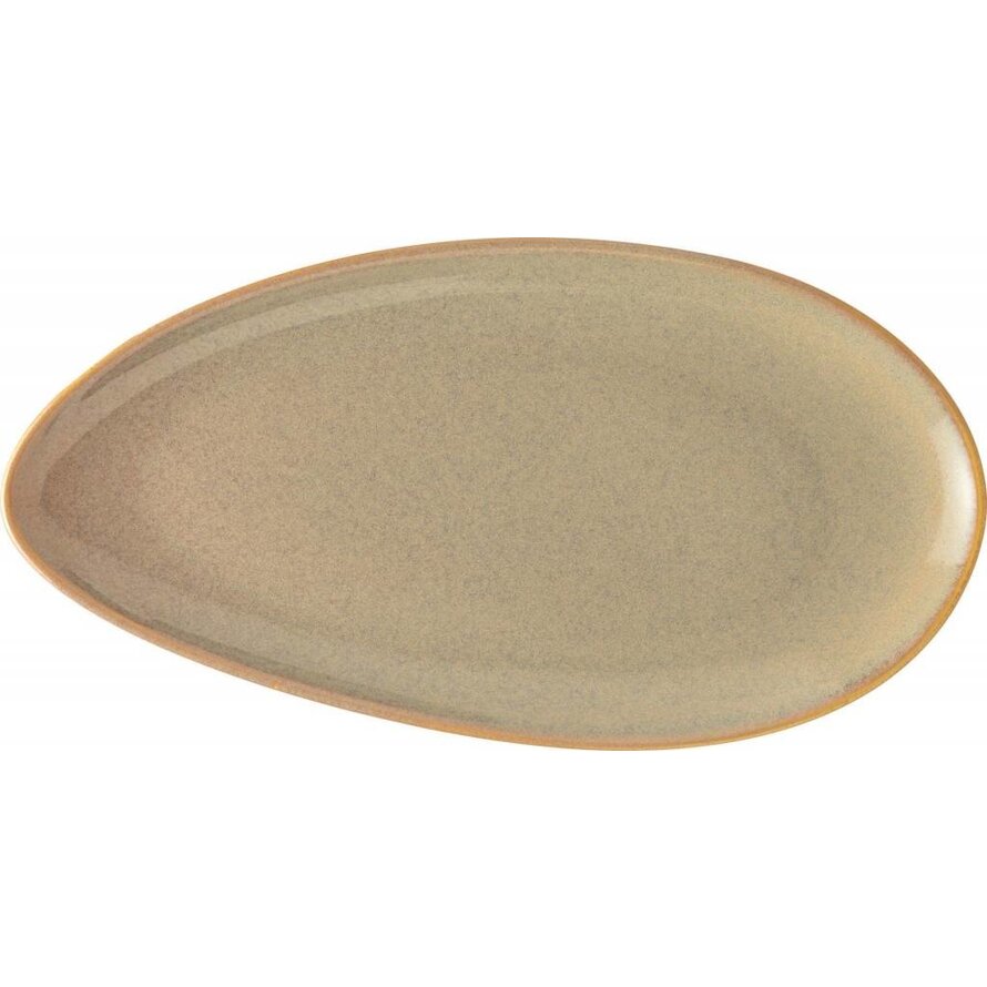 Porzellanserie „Vida" Platte flach oval 32cm