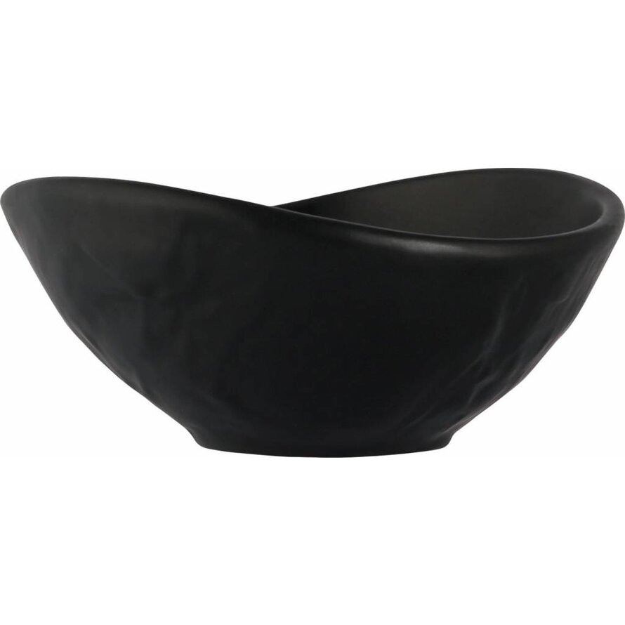 Porzellanserie „Schieferdesign" Schale oval