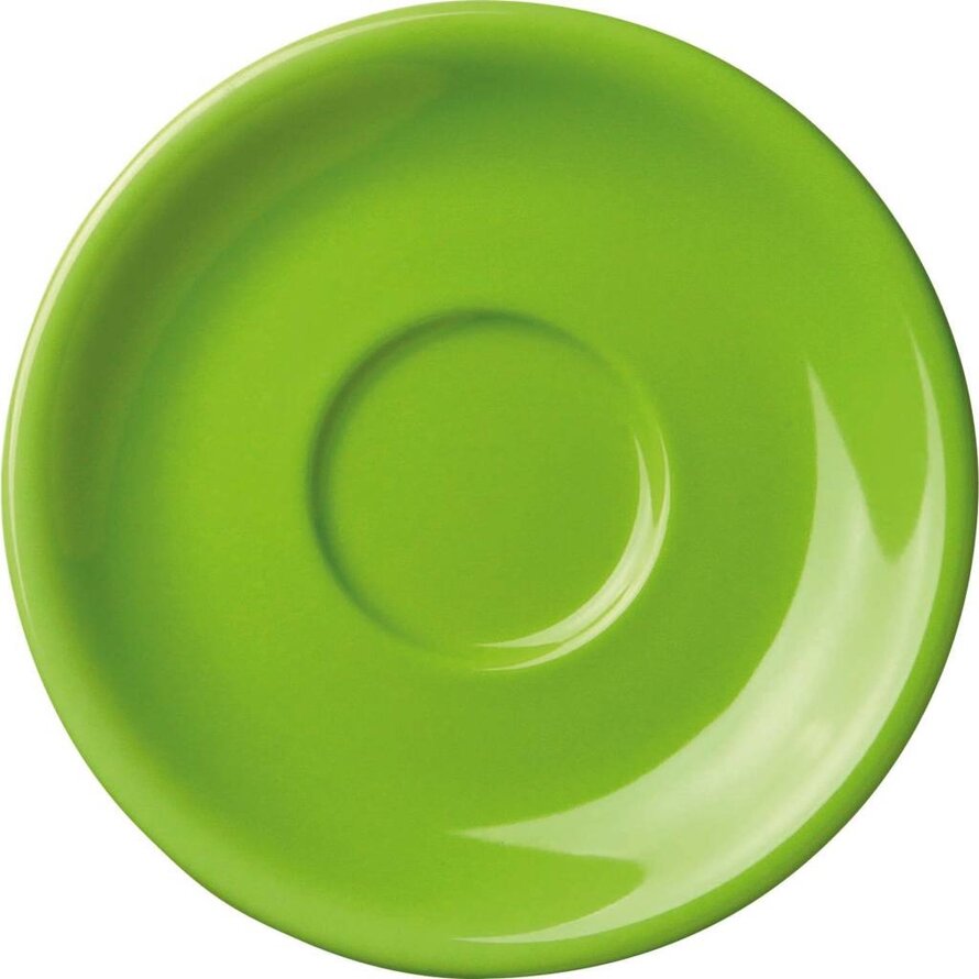 Kaffee-/Cappuccinotasse untere limette