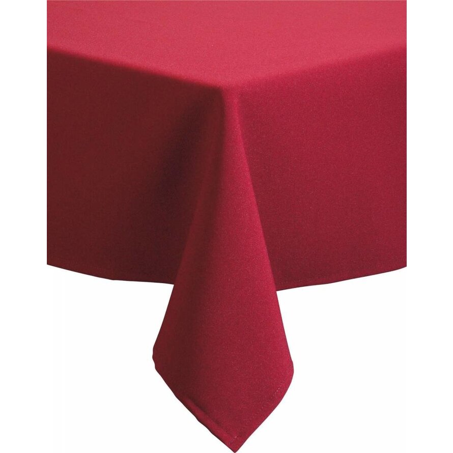 Tischdecke "Excaliber" 190x130cm bordeaux