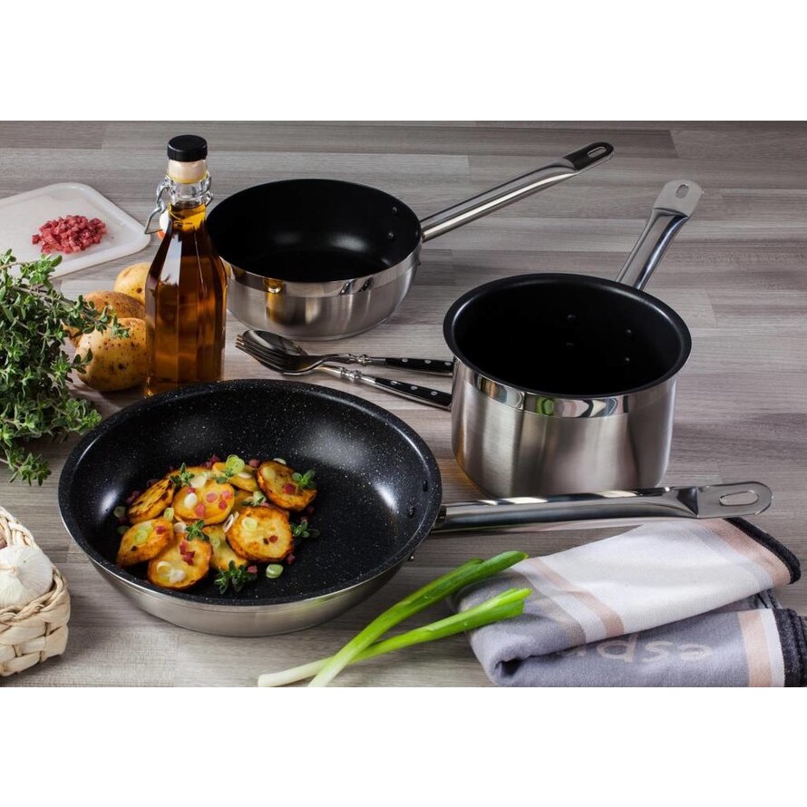 Stielkasserolle hoch antihaft "Cookmax Professional"