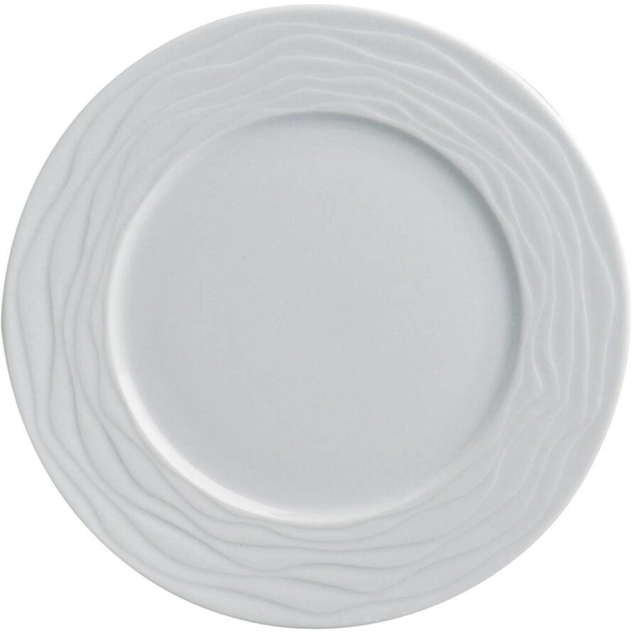 Hotelporzellan "Curved" Teller flach, 21 cm