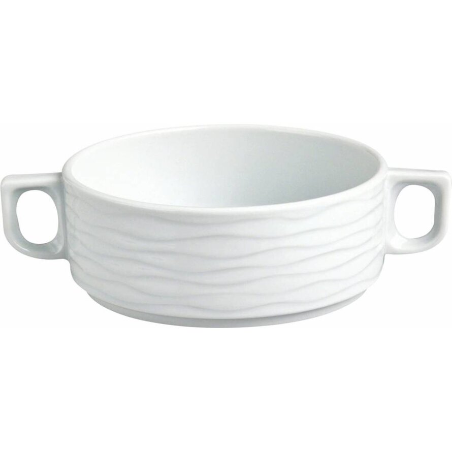 Hotelporzellan "Curved" Suppentasse obere