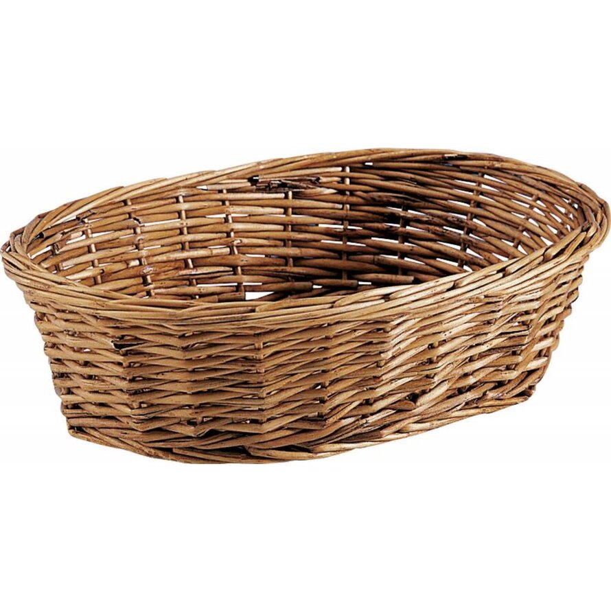 Brot-/Servierkorb, Weide oval