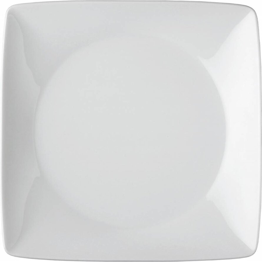 Hotelporzellan "Rotondo" Teller quadratisch flach 12cm