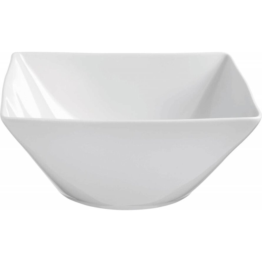 Hotelporzellan "Rotondo" Schüssel quadratisch 22cm