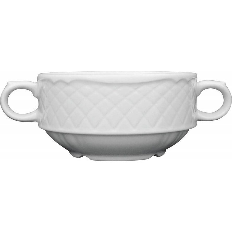 Hotelporzellan "La Reine" Suppentasse obere