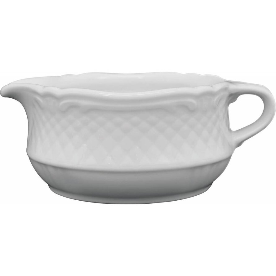 Hotelporzellan "La Reine" Sauciere Obere