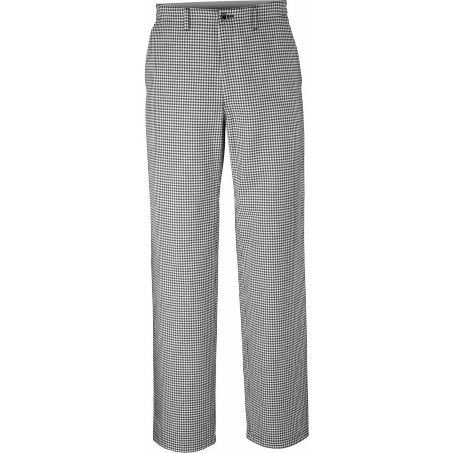 Herren-Hose "Regular-Fit" kariert schwarz/ weiß Größe 42