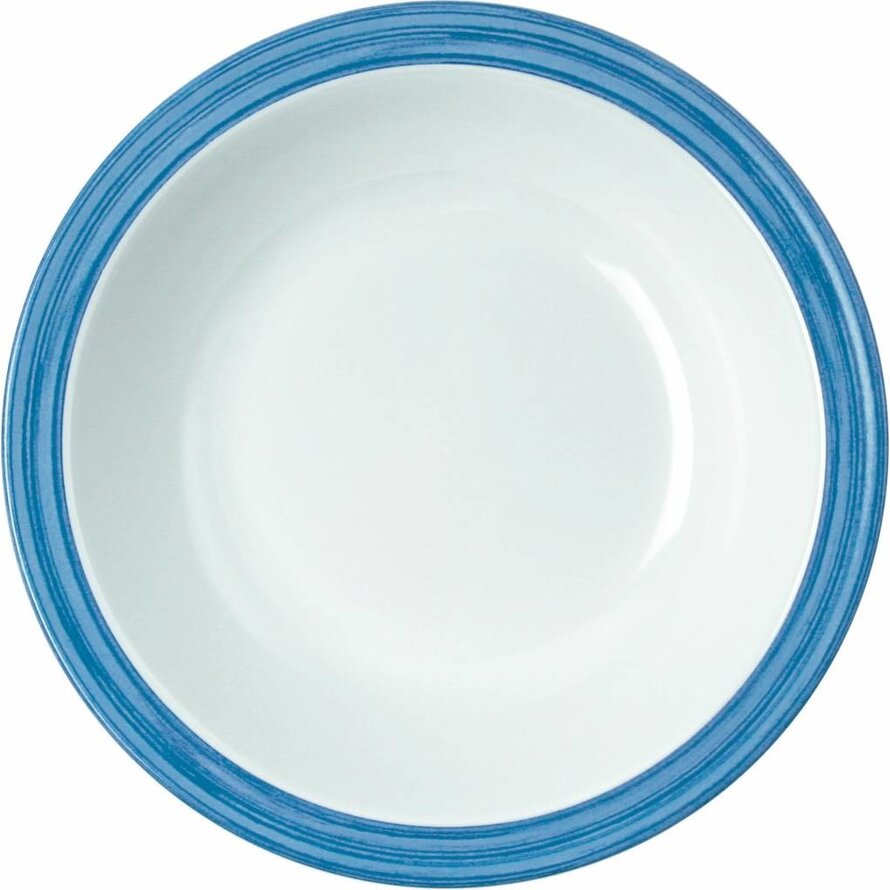 Teller tief "Colour" Ø20,5cm 600ml Melamin blau