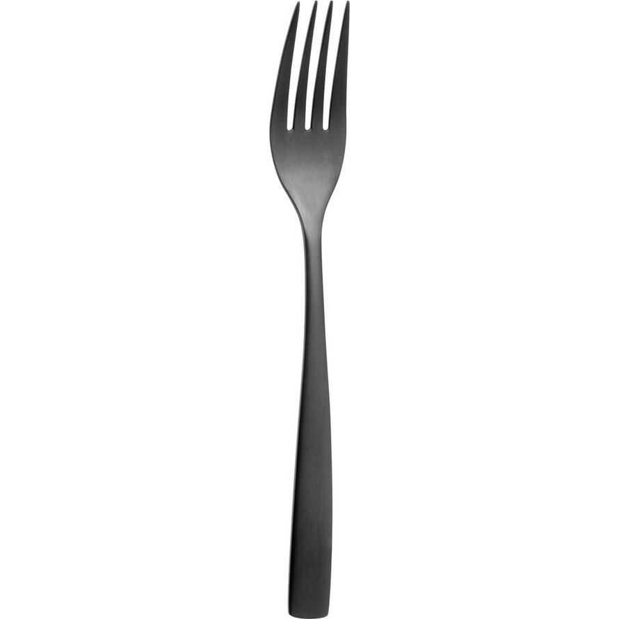 Besteckserie "MiCo Mixed Colors" satin Tafelgabel "Negro"