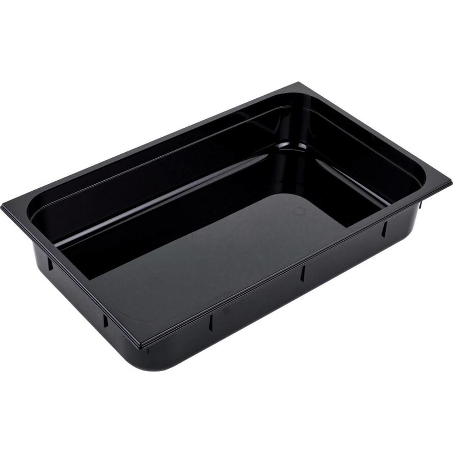 GN Behälter 1/1 Polycarbonat schwarz T: 100mm, 15L