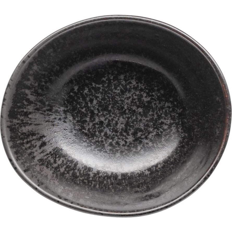 FiveStars Porzellanserie „Ebony" Schale 12,5x10,5cm