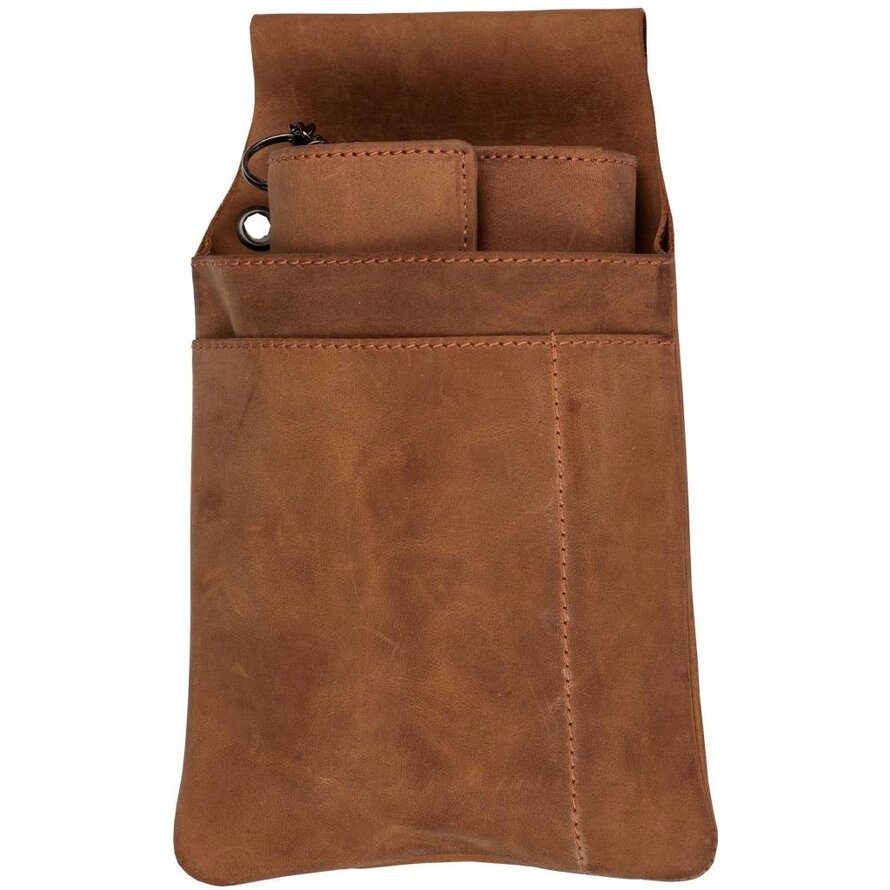 Kellnerbörse mit Revolvertasche