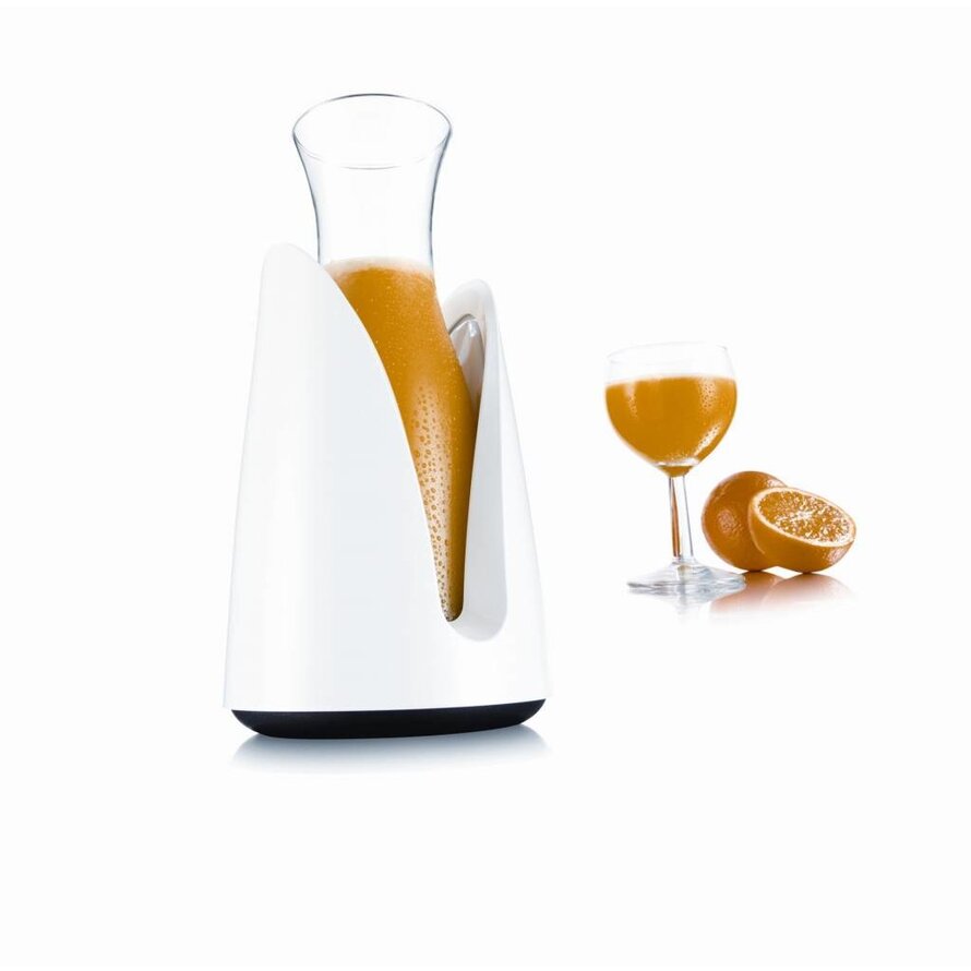 Tischkühler weiß inkl. Karaffe mit Deckel