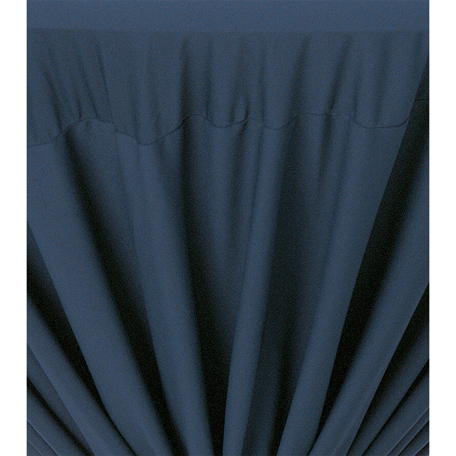 Skirting mit Kellerfalte "Excaliber" 490cm marineblau