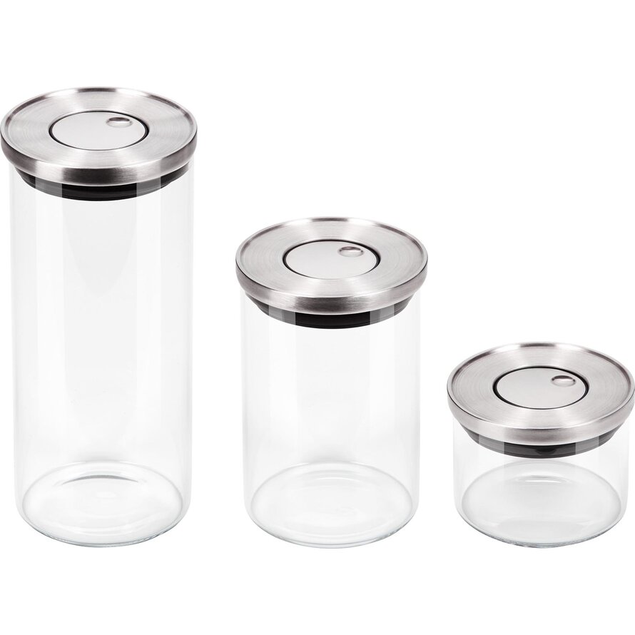 Vorratsgläser mit Aromaverschluss "Pura Trio"