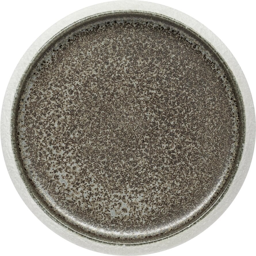 FiveStars Porzellan Serie "Samoa" grau Teller flach Ø19cm