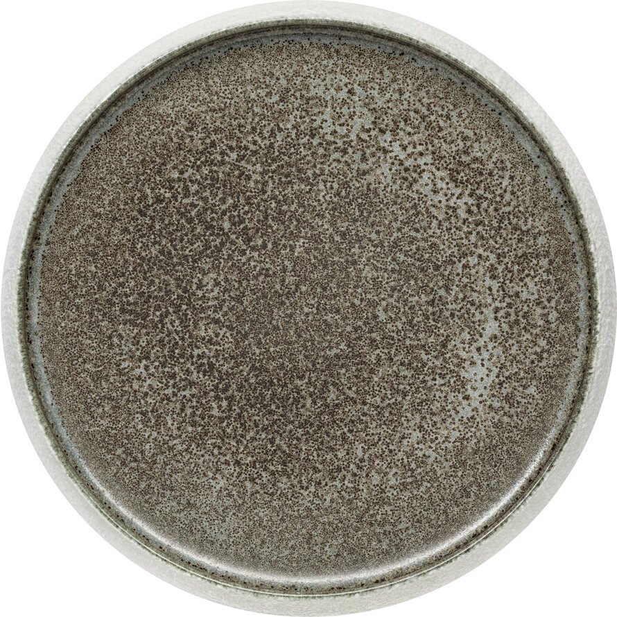 FiveStars Porzellan Serie "Samoa" grau Teller flach Ø23cm