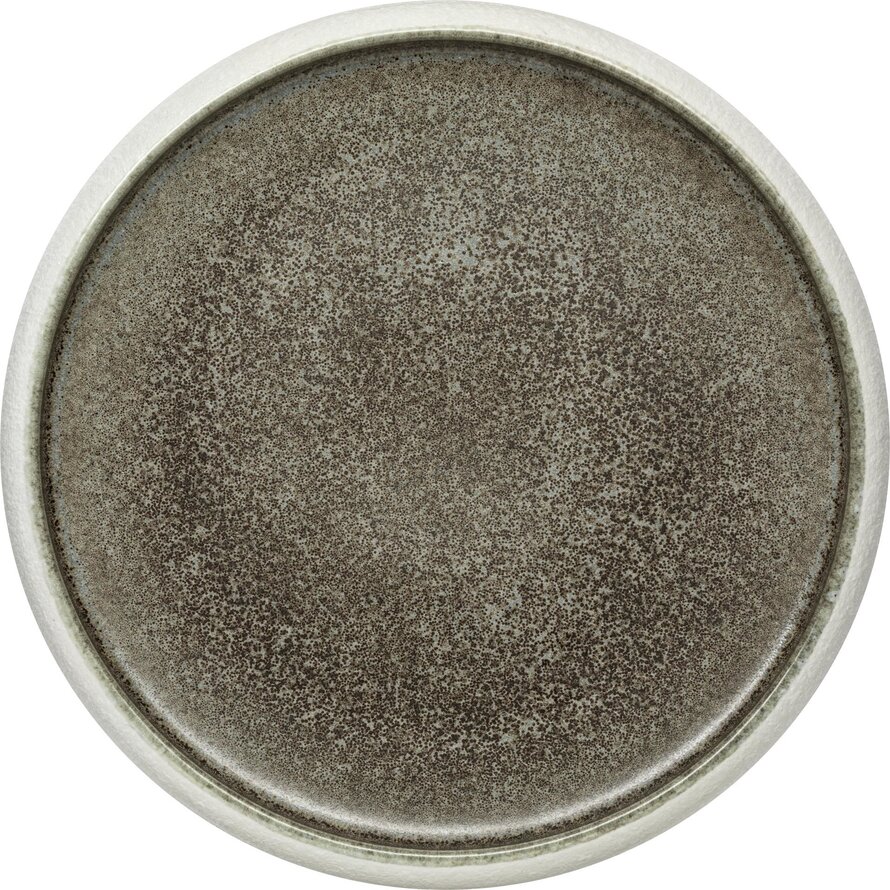 FiveStars Porzellan Serie "Samoa" grau Teller flach Ø26cm