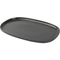 Porzellanserie "Skagen" High Alumina Platte 30,0x20,0 cm, grau (1)