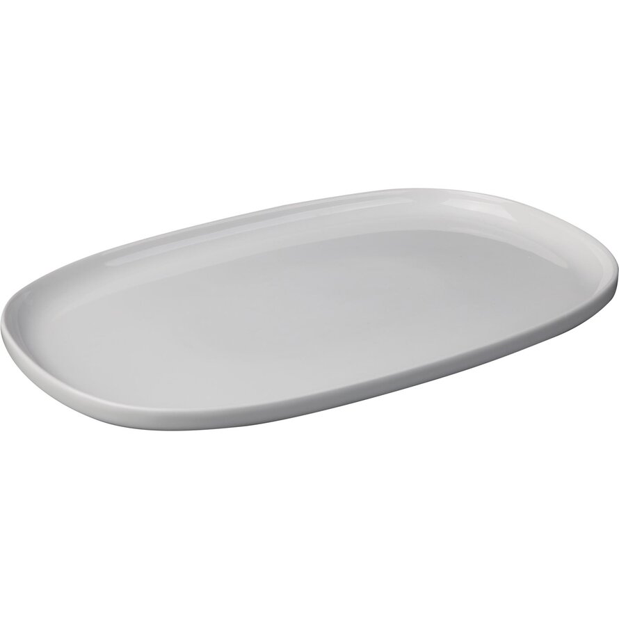Porzellanserie "Skagen" High Alumina  Platte 30,0x20,0 cm, weiß