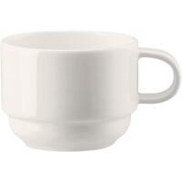 Porzellanserie Bone China "NEVE" Tasse obere Kaffee 0,18L (1)
