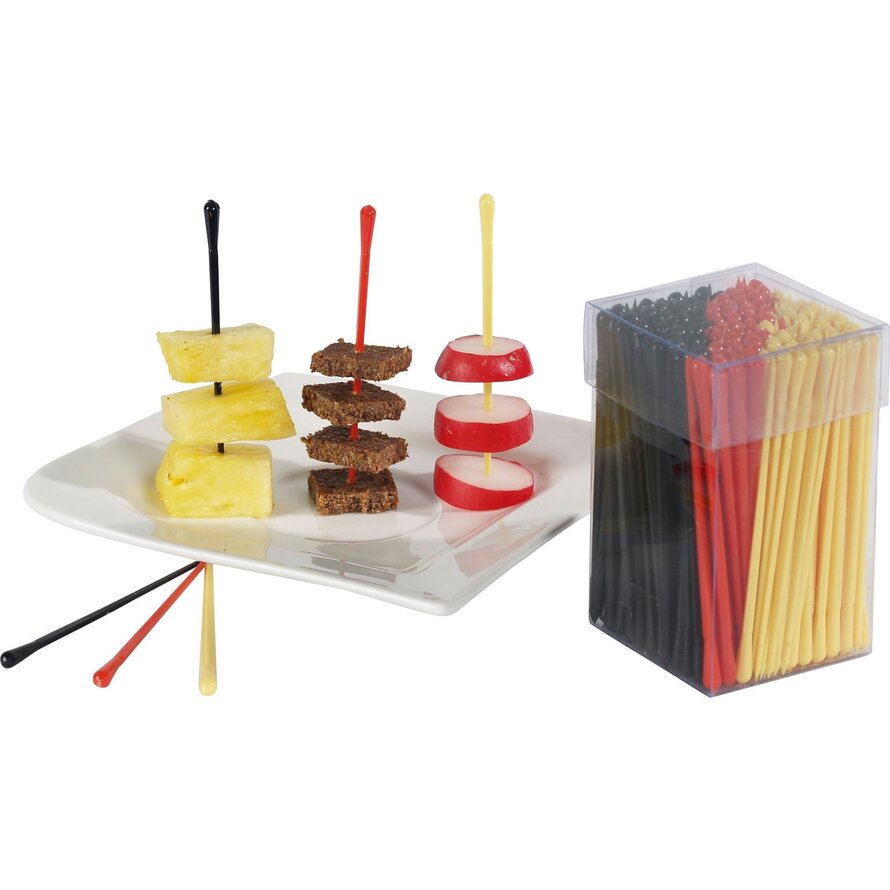 Picker "schwarz/rot/gelb"