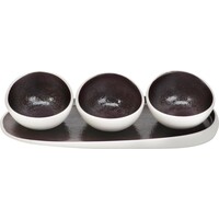 Apero Set "Aubergina", 4tlg.-Set 23,5x9,8x6,5cm (1)