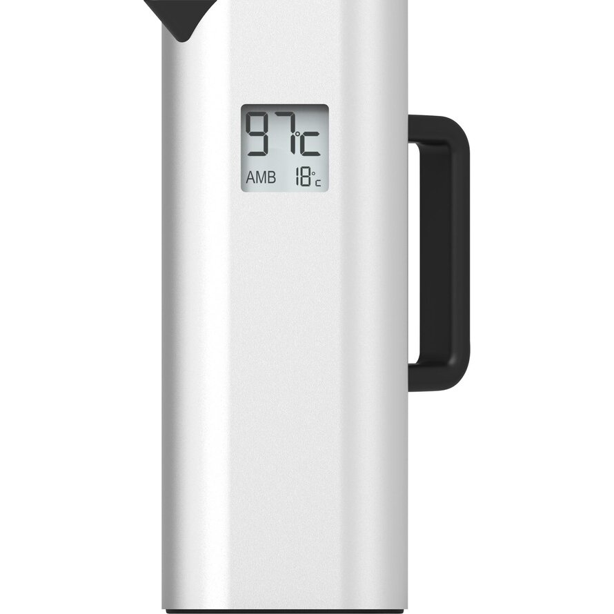 FiveStars Isolierkanne "Advanced" Aluminium mit digitaler Anzeige