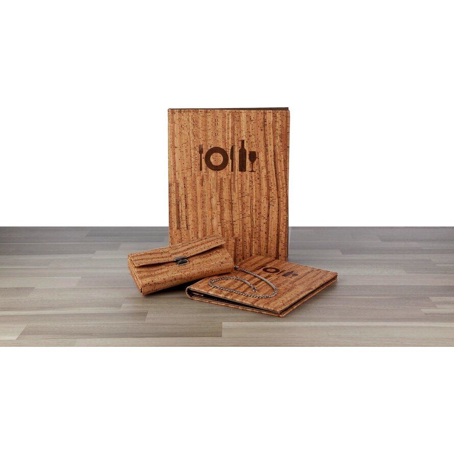 Speisenkarte DIN A4 "Kork"