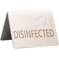 Tischaufsteller "Desinfiziert" (1)