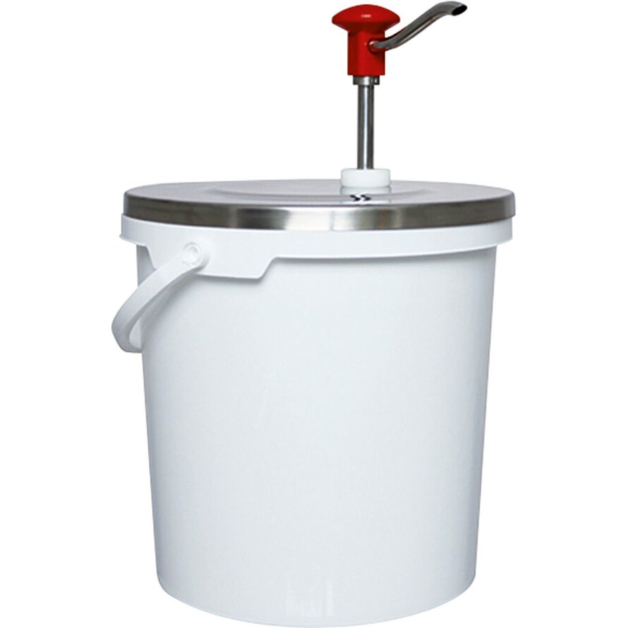 Druckknopf-Dosierspender mit PP-Behälter 5L