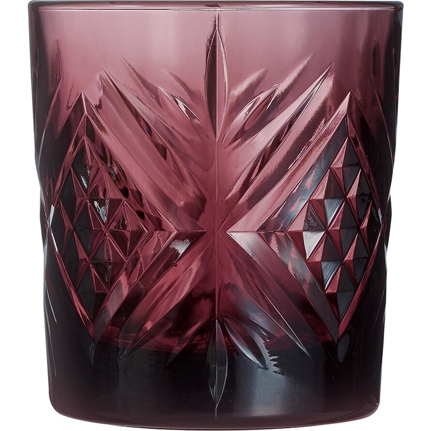 Whiskeyglas "Broadway Colors" 300 ml Aubergine