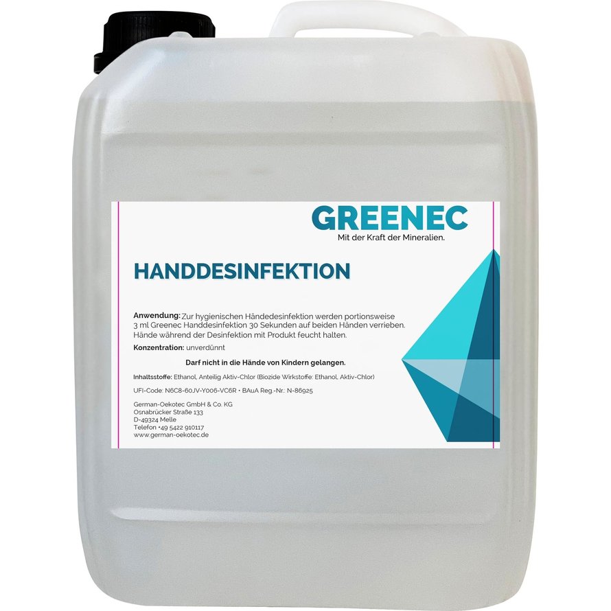 Handdesinfektion "Greenec"