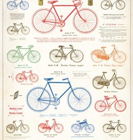 VINTAGE POSTER - Les Bicyclettes (50x70cm)