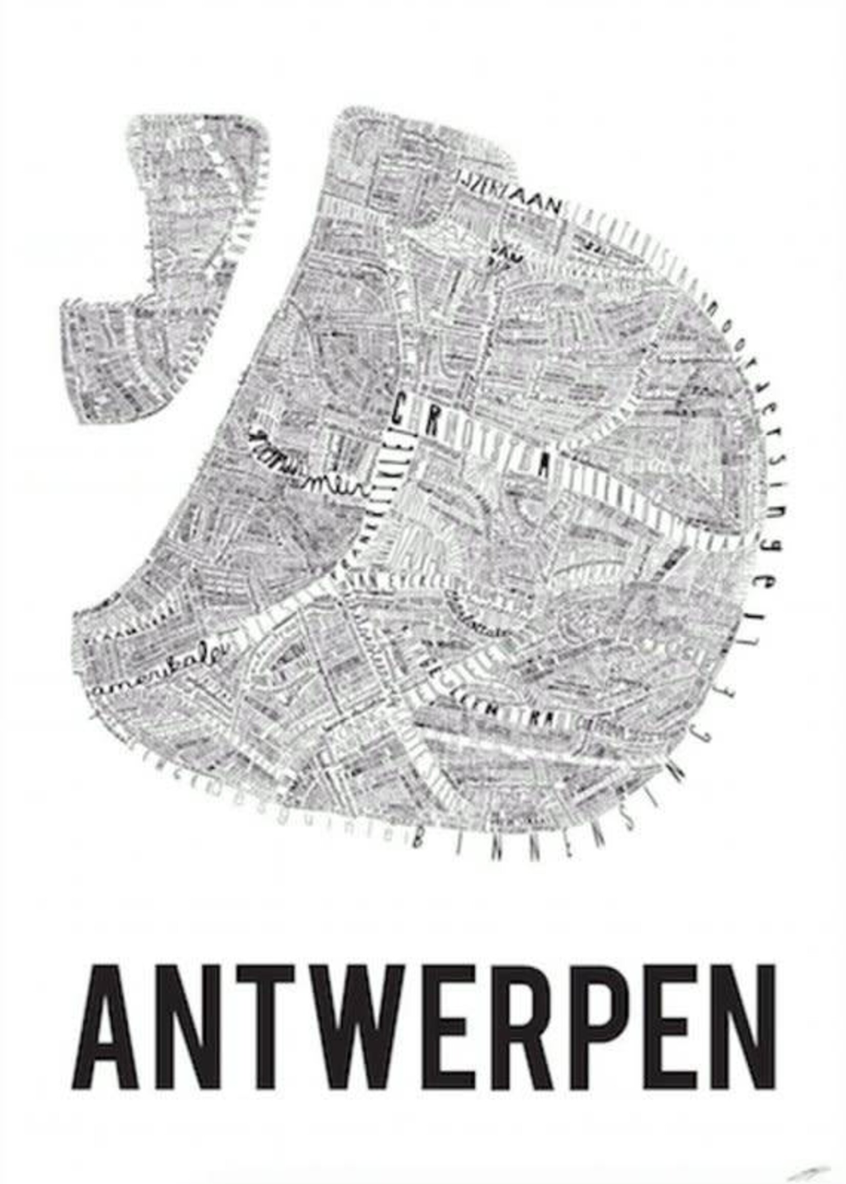 POSTER - Antwerpen (70x100cm)